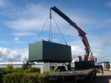 10,000 litre oil tank built and installed recently