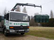D&S crane vehicle