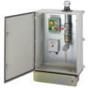 Secure offset fill cabinet