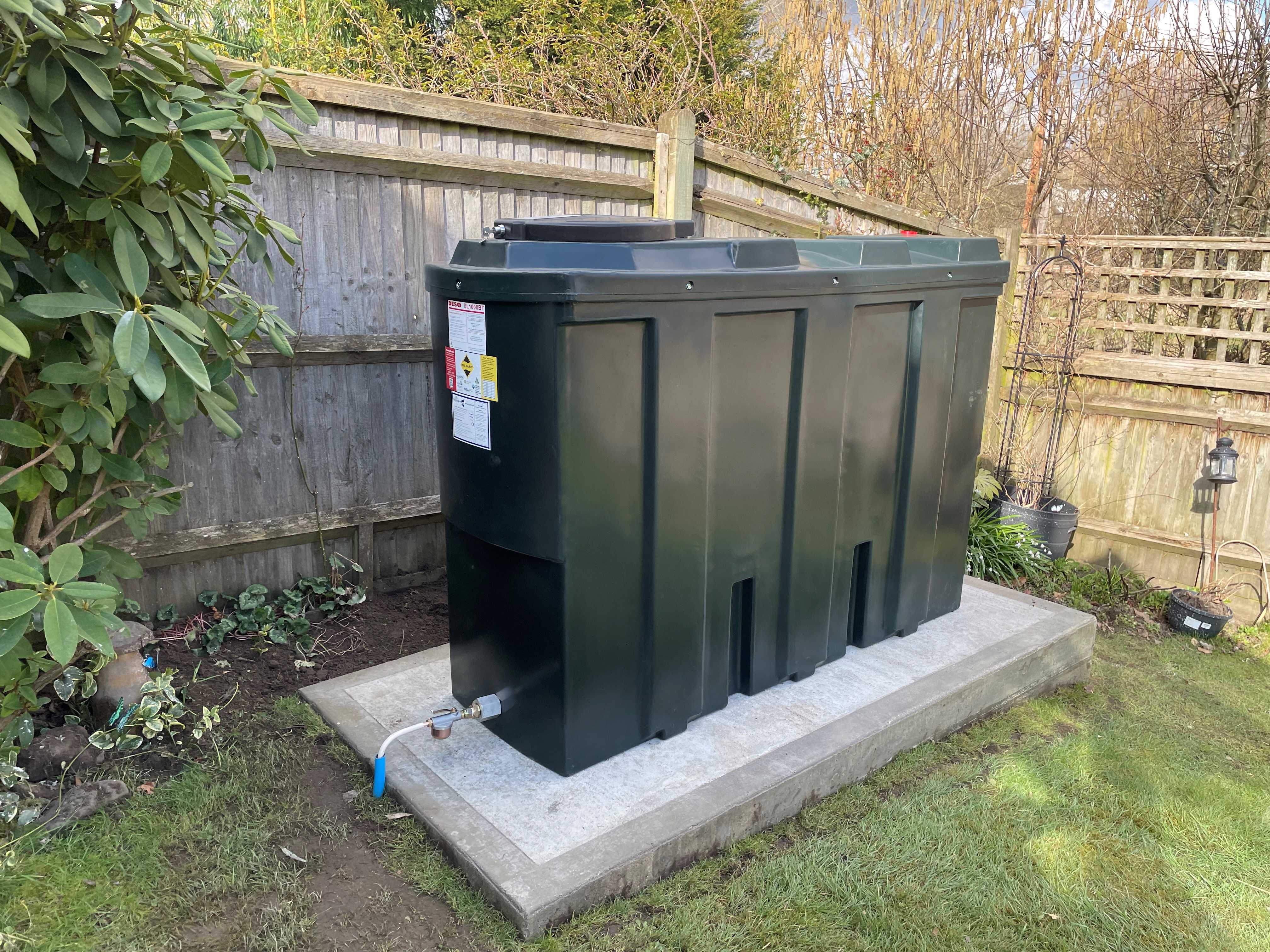 Slimline Bunded Tank — 1,000L